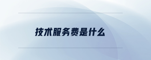 技術(shù)服務(wù)費(fèi) 解析技術(shù)咨詢與服務(wù)的核心內(nèi)涵